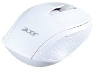 acer RF Wireless Mouse M501 (White), Works with Chromebook, with USB Plug and Play for Right/Left Handed Users (for Chromebooks, Windows PC & Mac, (Pack of 1)