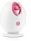 InnovaGoods Moispa Sauna Facial Eléctrica - Nano-vaporizador, Hidratación Profunda, Limpieza Intensiva, 90ml, 40ºC, Apagado Automático, Blanco Rosa, ABS