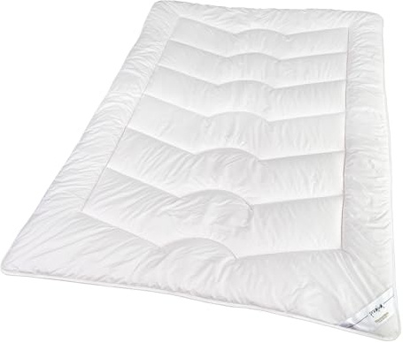 Traumschloss Faserbettdecke Premium Bettdecke Microfaser Polyesterfaser - weiß,Mono-Bett,135x200,normal