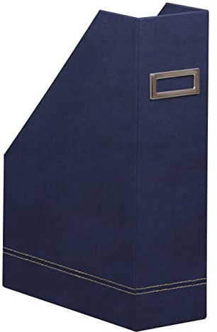 Rhodia 194550C Stehsammler 10x25x31cm Kunstleder, Nachtblau