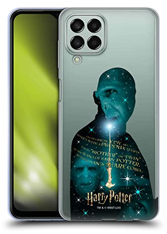 Head Case Designs Officially Licensed Harry Potter Voldemort Yew Wand Deathly Hallows XXXVIII Gel Case [Military Grade Protection] Compatible With Samsung Galaxy M33 (2022)