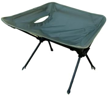 XUFHSEO Camping Tragbare Klapphocker Ultraleicht Aluminium Legierung Lagerung Stuhl Picknick Leichte Möbel(Green)