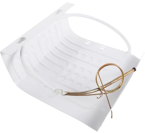 SEWACC Placa Evaporadora de Aluminio Operación Silenciosa para Refrigerador y Congelador Material Metálico Blanco y Fácil Instalación, Uso Comercial y Doméstico
