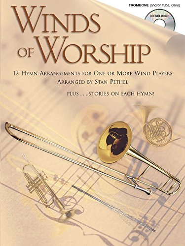 Winds Of Worship (Trombone) Tbn Book/Cd