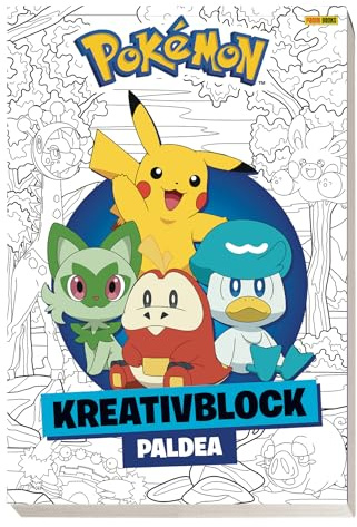 Pokémon: Kreativblock Paldea: Malblock