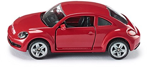 siku 1417, VW The Beetle, Metall/Kunststoff, Rot, Öffenbare Türen, Bereifung aus Gummi