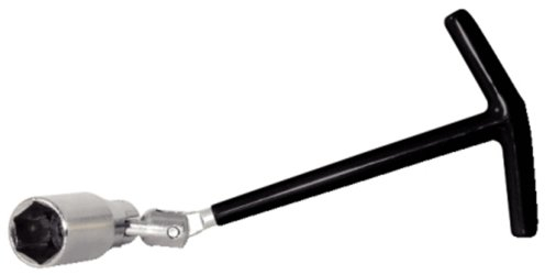 KS Tools 517.1175 - Clé à bougie articulée 21 mm - Finition En Chrome Vanadium