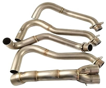 HSPORT Motorrad Endschalldämpfer Auspuff Endstück Für Für ZX14 Für ZX 14 2006-2015 Motorrad Auspuff System Escape Modifizierte Mittleren Link Rohr