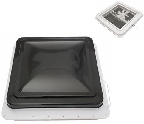 42x42cm Dachluke Dachfenster Dachhaube Vent Fenster Wohnmobil Ausstellfenster Wohnwagenfenster für Wohnwagen Wohnmobil Caravan