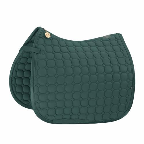 Eskadron Heritage Cotton Shetty Schabracke Almond/Black/True Blue/Vintage Green, Farbe:Vintage Green