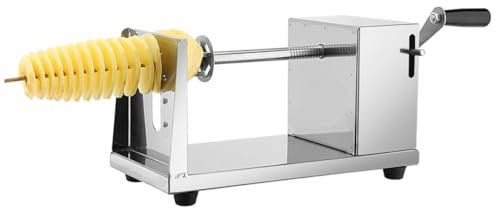 MAGICLULU Herramienta Para Cortar Patatas Fritas Cortadora De Patatas Inoxidable Cortador De Verduras Base Antideslizante y Insertos