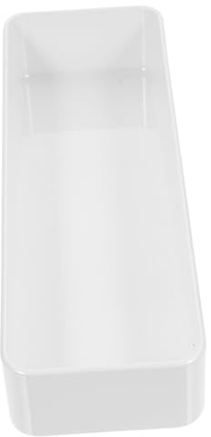 Cabilock Caja de Cajón Dividida para Cubiertos de Cocina, Organizadores Cocina de Plástico, 2 Piezas Tapa y Soporte