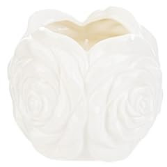 CANDELA PROFUMATA ROSA PORCELLANA 12×10,5xh.10,5CM C/SHOPPER 13694 Categorie BOMBONIERA, MATRIMONIO CONFEZ. 1 PEZZO