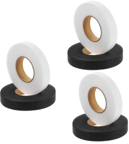 NUOBESTY 3 Sätze Kleidungs Klebstoff Gurtband Doppelseitiges Klebeband Für Kleidung Teppich Heften Vorhangstange Vorhänge Saumband Für Kleidung Kein Nähendes Saumband Vlies 2 Rollen * 3