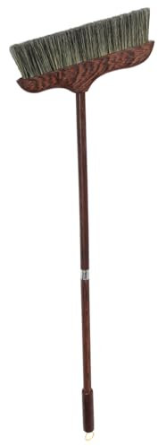 Holibanna Handled Soft Bristle Broom for Floor Cleaning Design for Indoor Use Pet Hair Removal