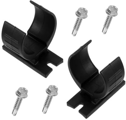 ABOOFAN 2piezas Soporte Enchufe Remolque Autocaravanas Kit Completo Adaptadores Resistente