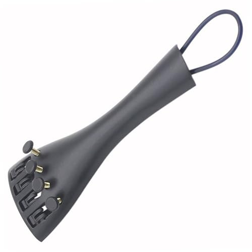ERINGOGO Violine Saitenhalter mit 4 Feinstimmern aus Aluminiumlegierung Geeignet für 3/4 und 4/4 Geigen Zubehör für Geigenwartung und Stimmgenauigkeit