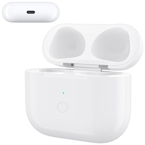 Charging Case for Air Pods 4 Gen USB-C Port Only, Wireless Charger Cases Compatible with Air pod 4 gen Replacement case, Support Blue-Tooth Pairing,Type-c (Not Earbuds)