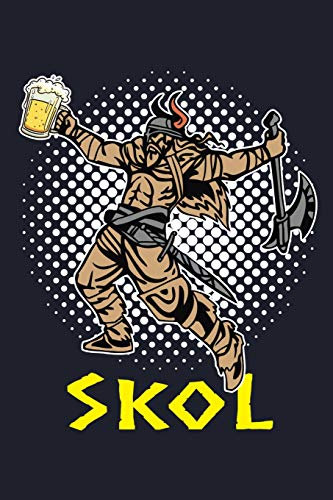 Skol: Viking Mythology Valhalla Odin & Valknut Lined Journal