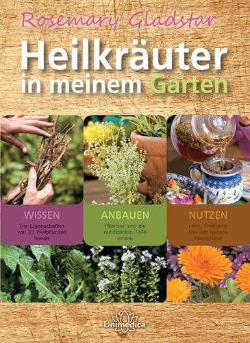 Heilkräuter in meinem Garten: 33 wichtige Heilkräuter selbst anpflanzen, ernten und verwenden