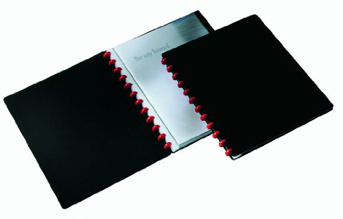 Durable Duralook Easy Sichtbuch mit 20 herausnehmbaren A4 Klarsichthüllen, 8 Stück