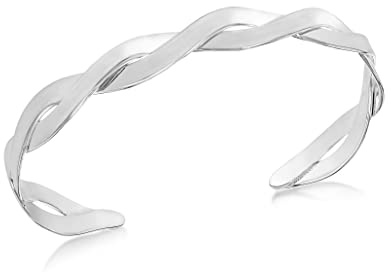 Tuscany Silver Damen Armreif Sterling Silber Verflochten