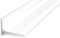 Prinz Aluminium - Wandanschlussprofil 290 - Abschlussprofil selbstklebend. Für Belagstärken ab 2 mm 20 x 13 mm - 2,50m Weiß pulverbeschichtet