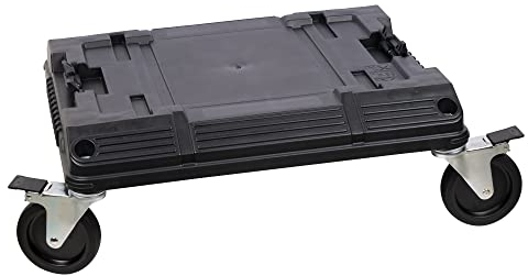 STANLEY FatMax Pro-Stack Roll-Cart (extrem wendig dank 360° drehbaren Rollen mit Feststellbremse, beliebig kombinierbar mit anderen Pro-Stack + Tstak Produkten, max. Belastbarkeit 100 kg) FMST1-71972