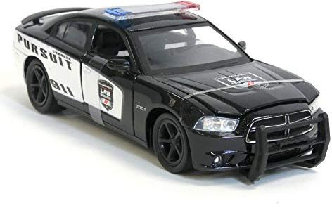 New Ray Dodge Charger Pursuit Diecast Police Car 1/24 Scale