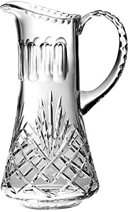 barski – cortado a mano – Jarra de cristal soplado a boca – – 54oz. – Altura de 11 cm – fabricado en Europa