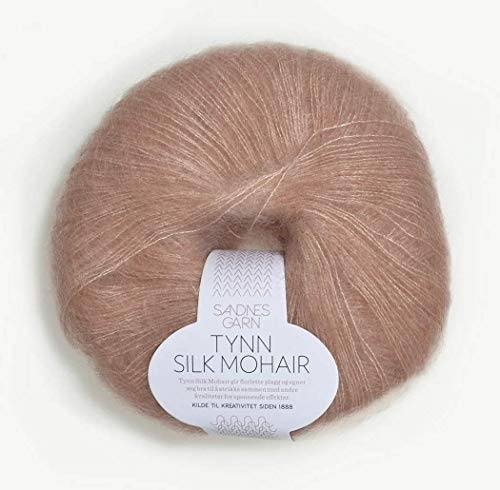 Sandnes Garn Tynn Silk Mohair col.3511 powder pink ca.212 m 25 g