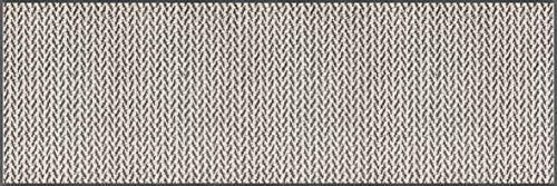 wash+dry Fußmatte, Duo Latte 60x180 cm, innen und außen, waschbar