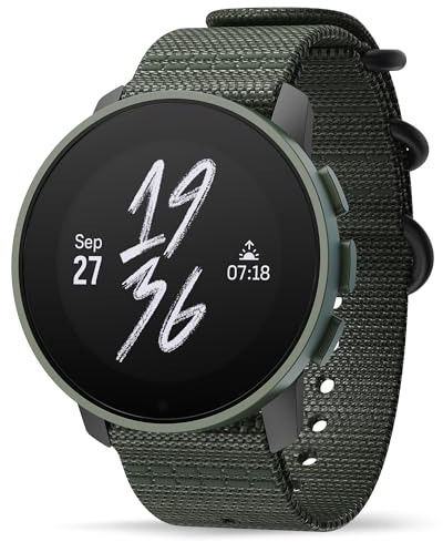 SUUNTO 9 Peak Multisport Uhr - Robust Outdoor Smartwatch, Saphirglas Bildschirm & 100m Wasserdicht, Leicht & Dünn, Präzise GPS, Lange Akkulaufzeit, Pulsmessung am Handgelenk, Hergestellt in Finland