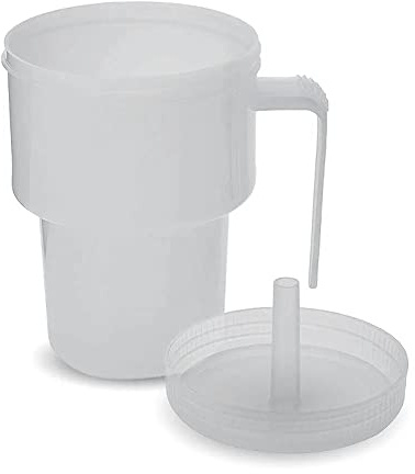 Kennedy Cup | Spill Proof Cup | Cup with Lid | Drinking Aid | Promotes Independence | Spill Proof Cup with Lid | Adult Drinking Cup | Dementia Cup | No Spill Cup | Anti Spill Cup | Non Spill Cup