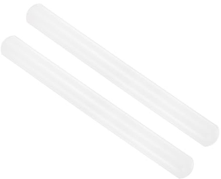 CoCud Mattarello Pasta Zucchero Lunghezza 13 Rullo Pasta Rullo Fondente Antiaderente Plastica PP Senza Manico - (APPlicazioni: Cottura Pasta Zucchero Fatta Casa) 2Pz