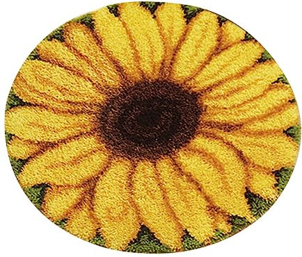 NUOBESTY Set Da Ricamo - Kit Per Tappeti Ricamati A Mano Con Filo Decorativo Perfetto Per Lavori Artigianali E Decorazioni Per La Casa