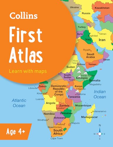 Collins First Atlas: Ideal for learning at school and at home (Collins School Atlases)