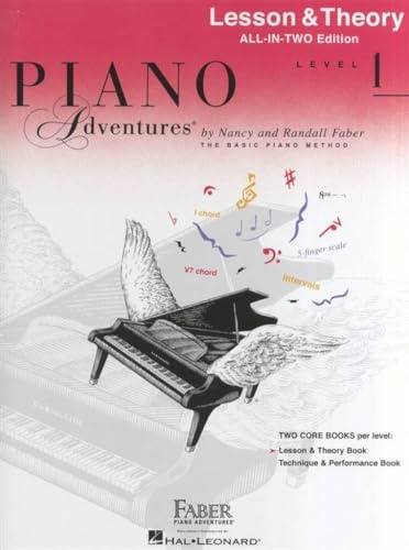 Nancy faber : piano adventures all-in-two level 1 lesson/theory: Lesson & Theory - Anglicised Edition