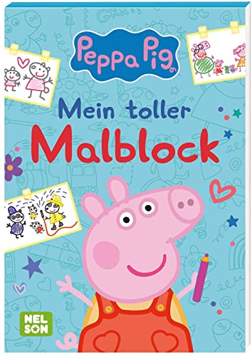 Peppa Wutz Ausmalbilder: Mein toller Malblock: Malvorlagen für Kinder ab 3 Jahren