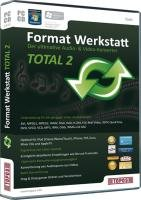 Format Werkstatt Total 2, CD-ROM: Der ultimative Audio- & Video-Konverter. Für Windows® 7, Vista, XP, 2000 (32+64bit)