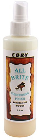 CORY ALL BRITE POLITUR für alle Satin-, Lack-, Schellack- und offenporigen Oberflächen (8 oz / 236 ml)
