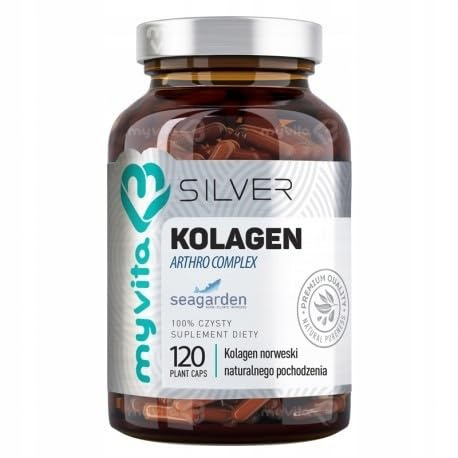 Kollagen Arthro Norwegisches Kollagen 120 Kapseln MyVita Silver Pure