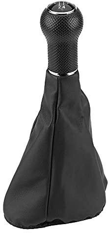 Yctze 5-Gang/6-Gang-Schaltknauf Gamasche Boot Staubdichte Abdeckung für MK3 1991-1998 (5 Speed) für Schaltknauf 3, Schwarz