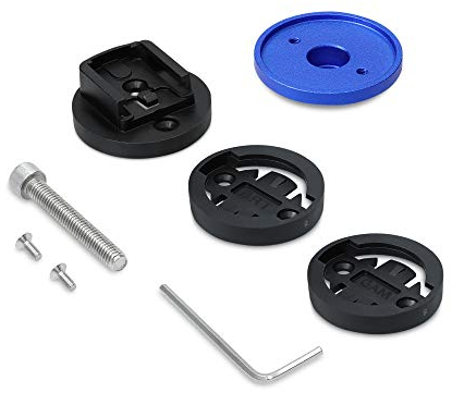 kwmobile Halterung kompatibel mit Garmin Edge/Bryton Rider/CatEye - Fahrrad Halter Fahrradcomputer - Vorbauhalterung Steuerrohr Top Cap