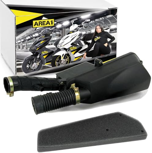 Luftfilterkasten für 50ccm 4Takt China Motorroller mit 12 Zoll Rädern von ATU Explorer Flex-Tech GY6 139QMB/QMA AGM Nova Alpha-Motors Direct-Bikes Dafier GT Union Guoben Vanguard Yiying Hongzhou
