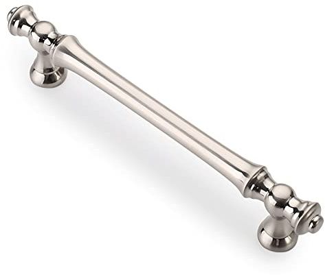 Asidrama 10 Pack 5 Inch(128mm) Brushed Satin Nickel Kitchen Cabinet Handles, Cabinet Pulls Kitchen Cabinet Hardware for Cupboard Drawer Pulls