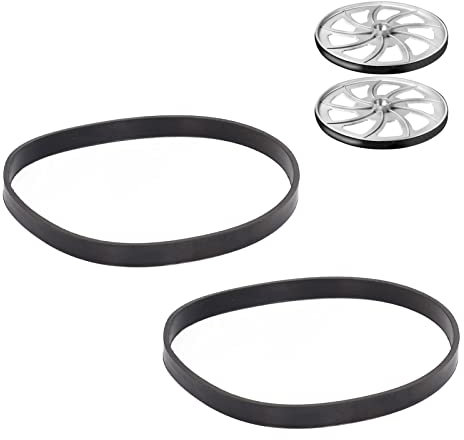 2 Pièces de Pneu de Scie à Ruban Largeur 13mm épaisseur 3mm Bande de Pneu en Caoutchouc Pièce de Rechange pour Roue de Scie à Ruban à Bois de 8 Pouces Noir