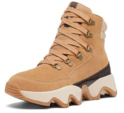 SOREL Women's Kinetic Impact Conquest Plus Waterproof Boot - Tawny Buff, Ceramic - 9