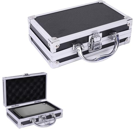 Aluminium Frame Tool Case with Padded Foam Travel Case(S 18x11x5.5cm)
