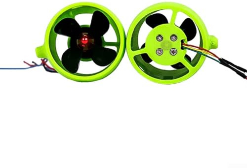 EasyByMall RC Boot Unterwasserstrahler, bürstenloses Modell, Schiff, Elektromotoren, Antriebsmotiv, Propeller, 20 A 30–200 W Schiffsmodellpropeller (CW + CCW)